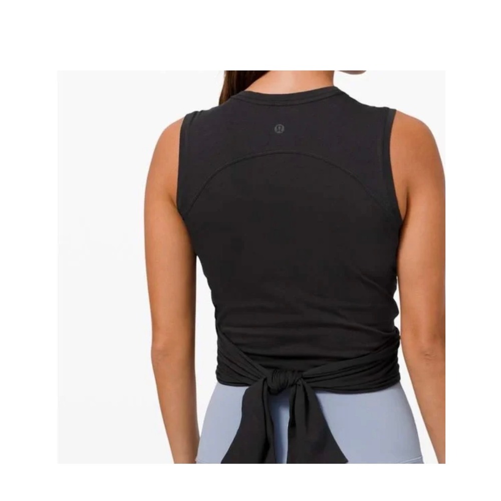 Lululemon Gather and Grow Tank Top Black Size 4 - Picture 2 of 7